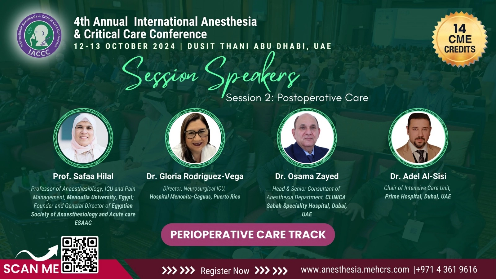 International Anesthesia and Critical Care Conference speakers